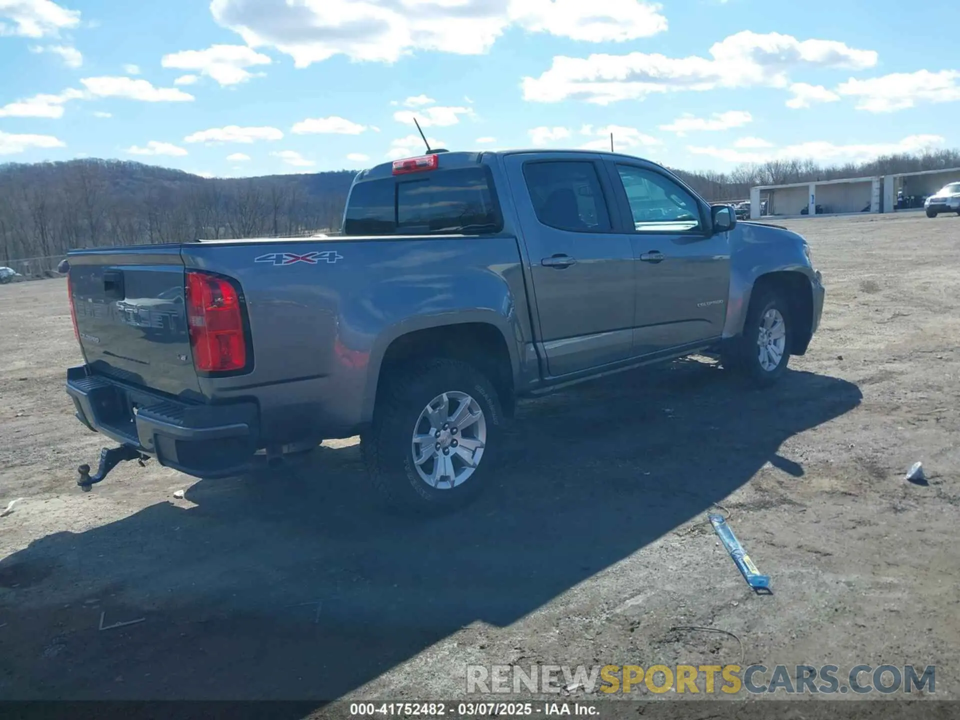 4 Фотография поврежденного автомобиля 1GCGTCEN5M1294085 CHEVROLET COLORADO 2021