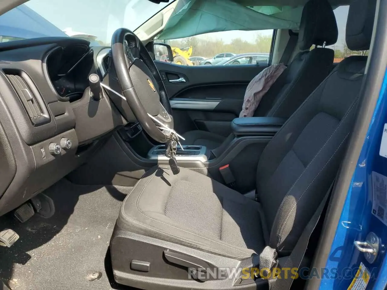 7 Фотография поврежденного автомобиля 1GCGTCEN7M1134452 CHEVROLET COLORADO 2021