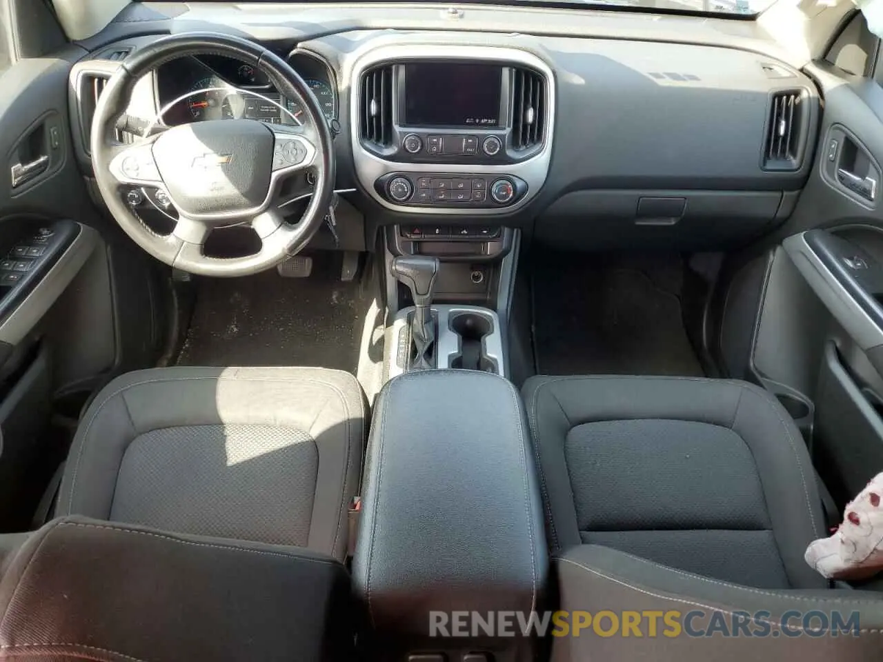 8 Фотография поврежденного автомобиля 1GCGTCEN7M1134452 CHEVROLET COLORADO 2021