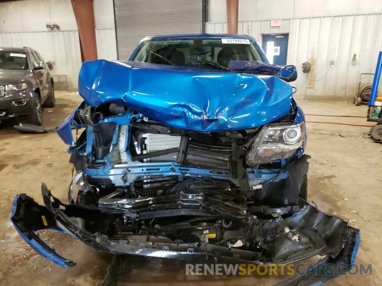 5 Photograph of a damaged car 1GCGTCEN7M1175387 CHEVROLET COLORADO 2021