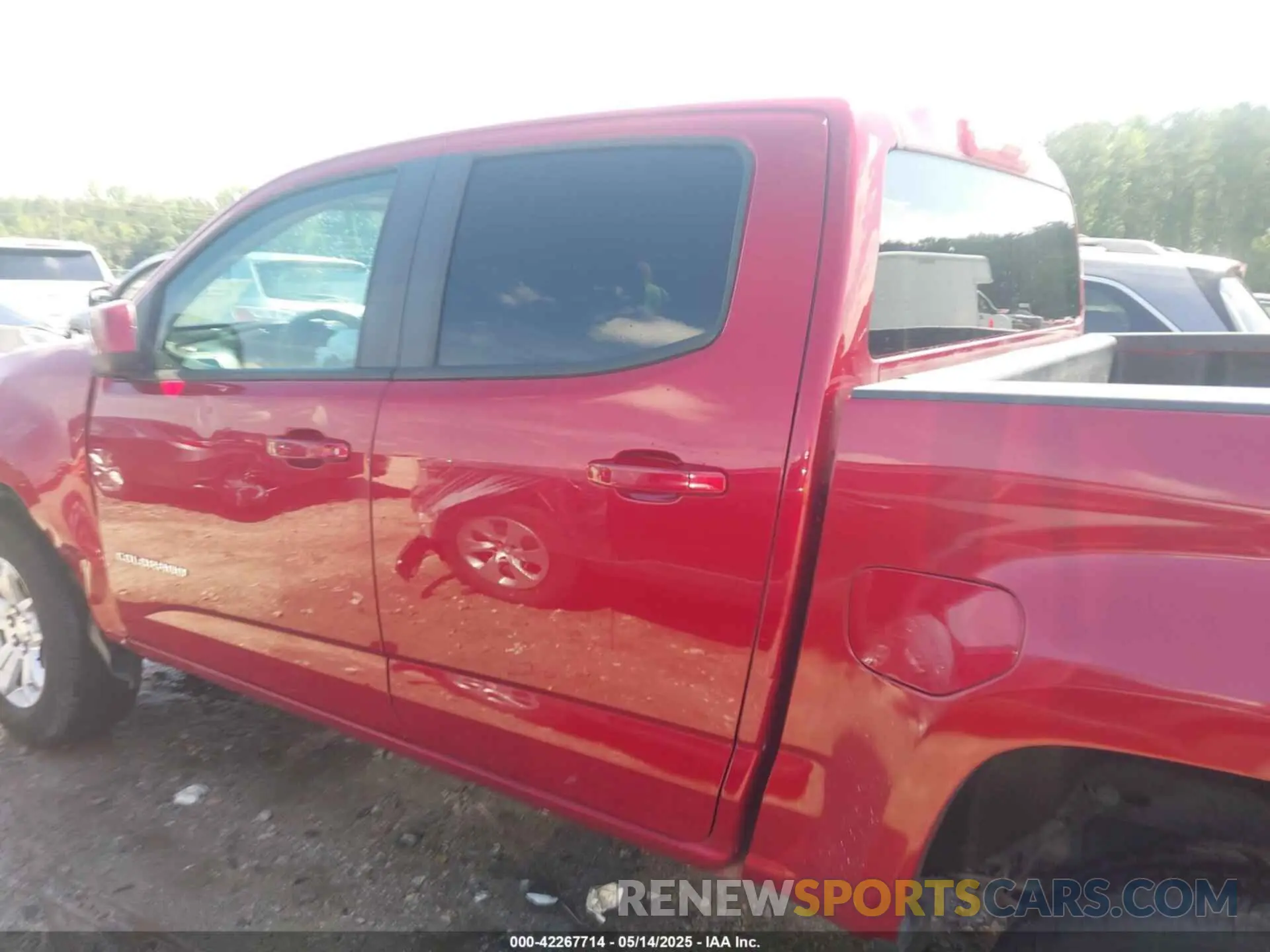 14 Photograph of a damaged car 1GCGTCEN9M1132430 CHEVROLET COLORADO 2021