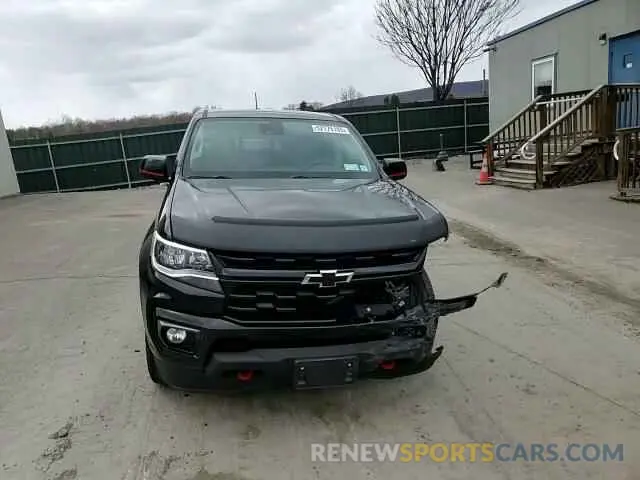 13 Photograph of a damaged car 1GCGTCEN9M1267990 CHEVROLET COLORADO 2021