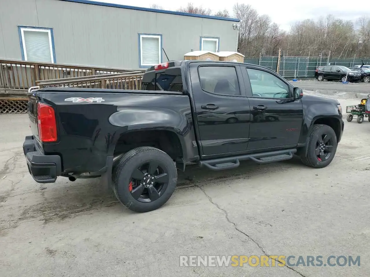 3 Photograph of a damaged car 1GCGTCEN9M1267990 CHEVROLET COLORADO 2021