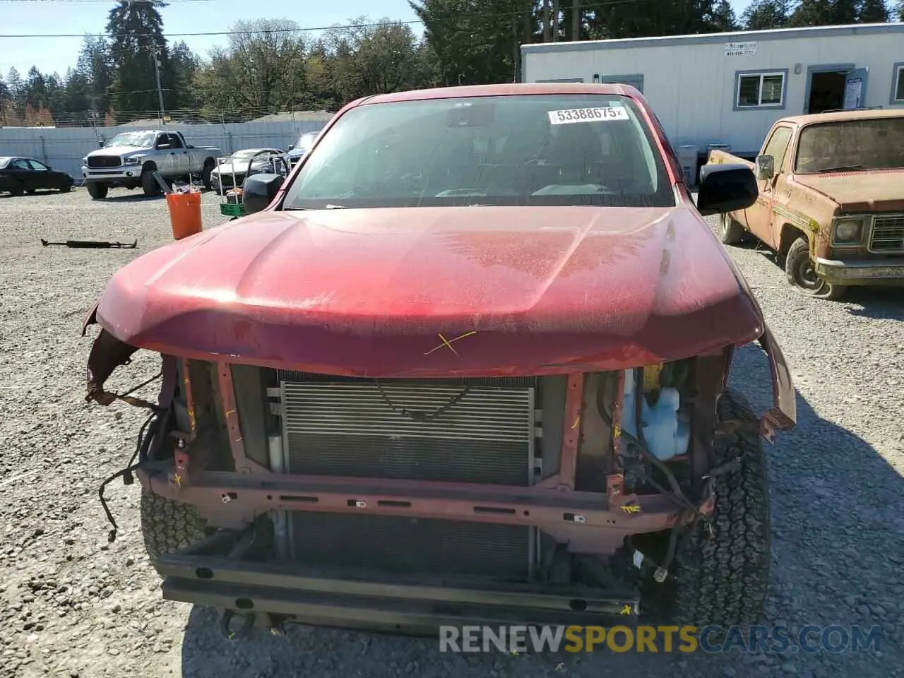 5 Photograph of a damaged car 1GCGTDEN0M1259671 CHEVROLET COLORADO 2021