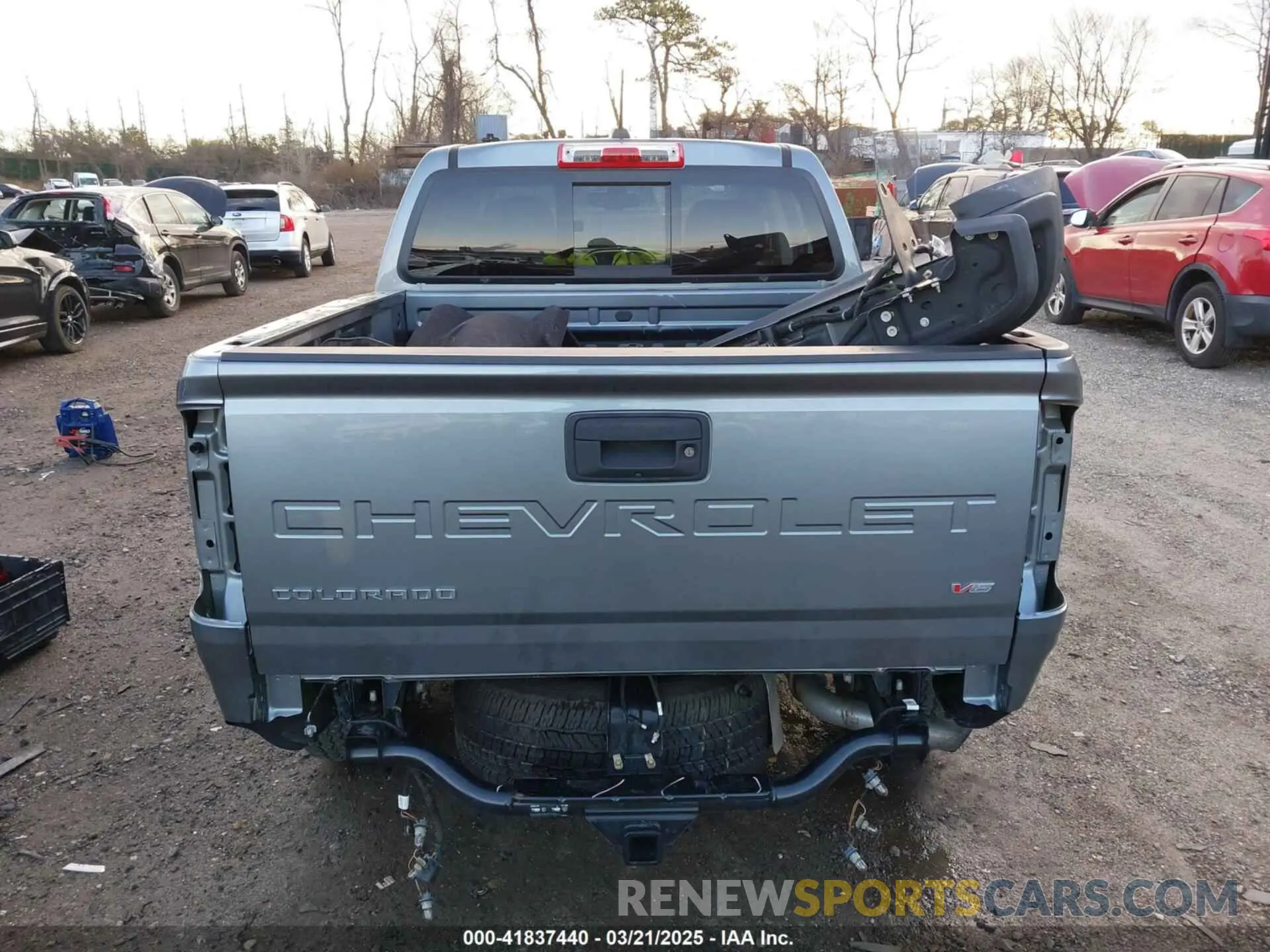 16 Photograph of a damaged car 1GCGTDEN0M1289754 CHEVROLET COLORADO 2021