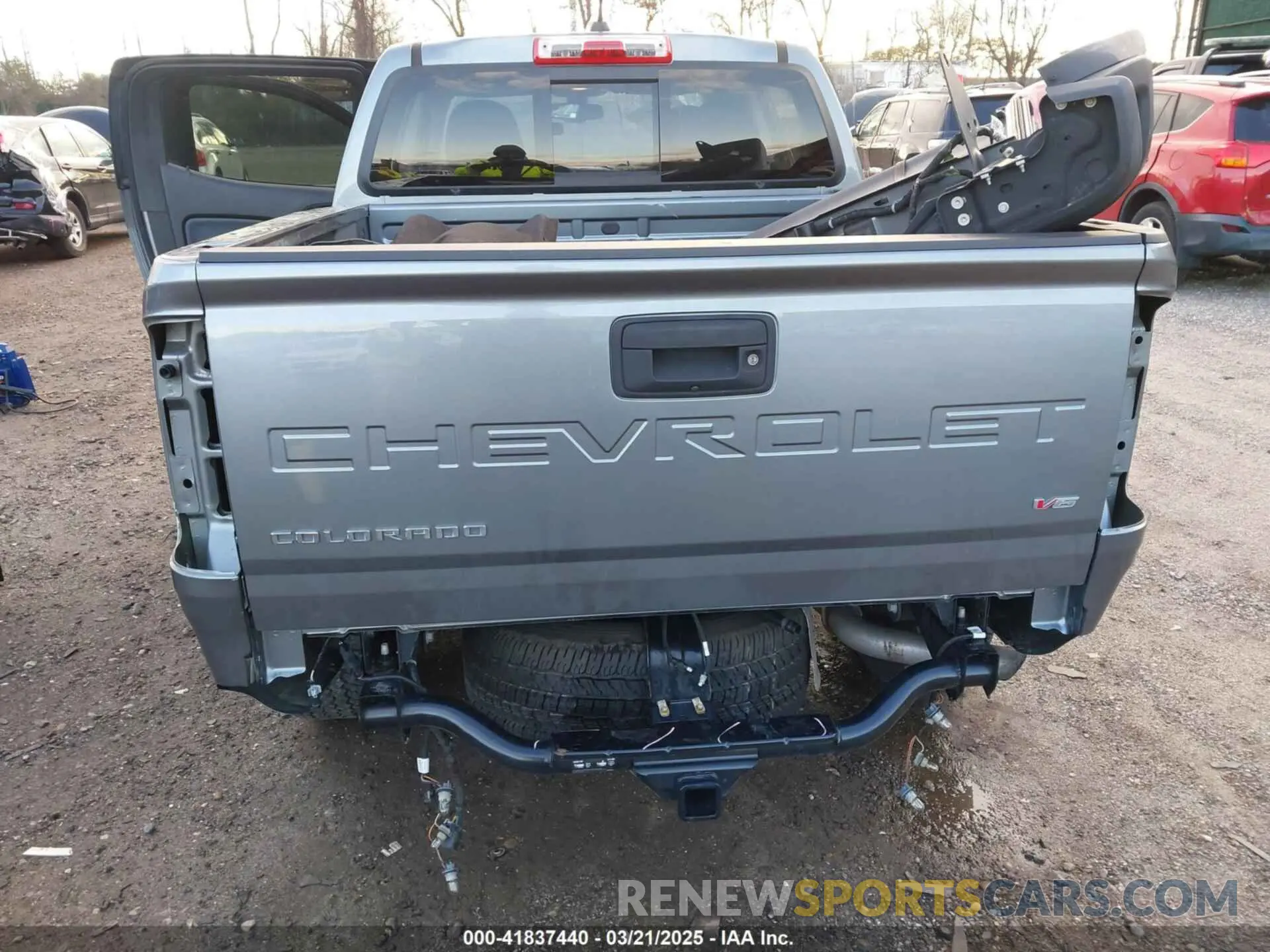 6 Photograph of a damaged car 1GCGTDEN0M1289754 CHEVROLET COLORADO 2021