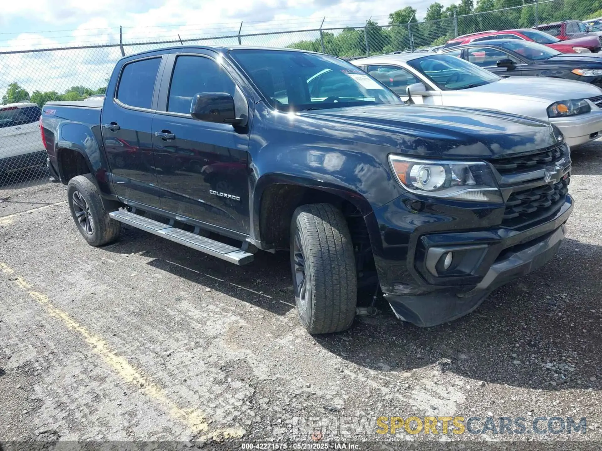 1 Фотография поврежденного автомобиля 1GCGTDEN1M1274874 CHEVROLET COLORADO 2021