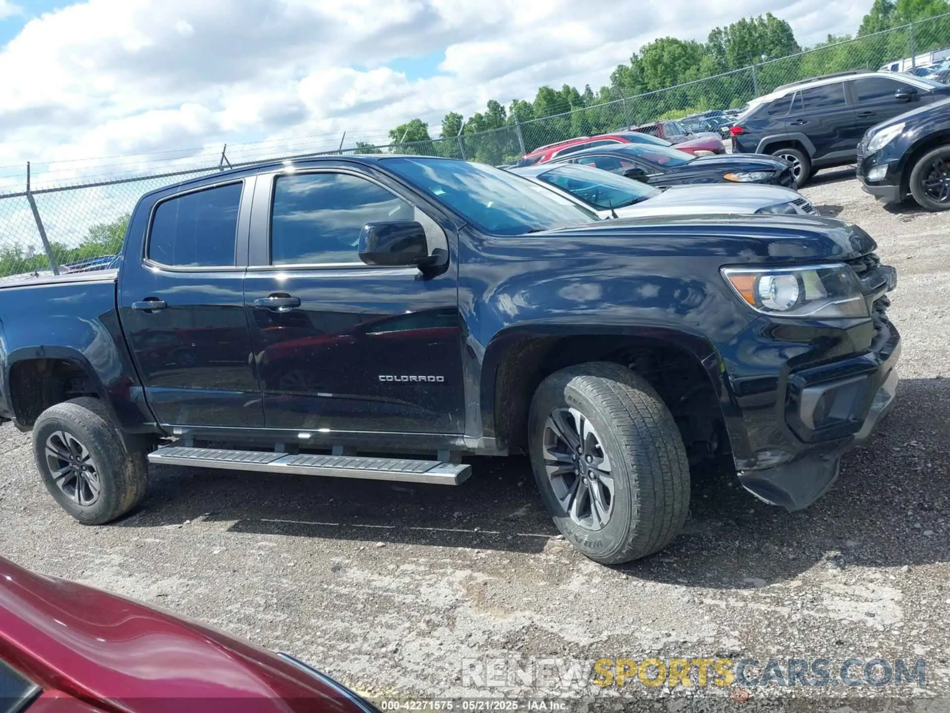 14 Фотография поврежденного автомобиля 1GCGTDEN1M1274874 CHEVROLET COLORADO 2021