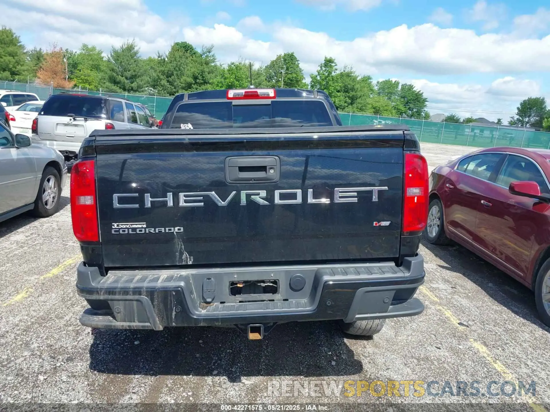 17 Фотография поврежденного автомобиля 1GCGTDEN1M1274874 CHEVROLET COLORADO 2021