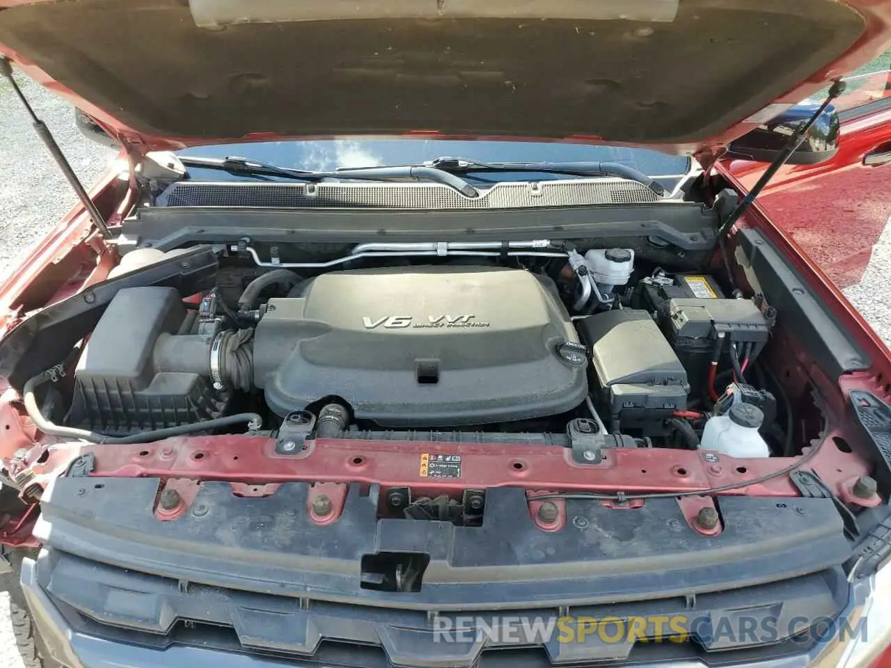 11 Photograph of a damaged car 1GCGTDEN2M1101395 CHEVROLET COLORADO 2021