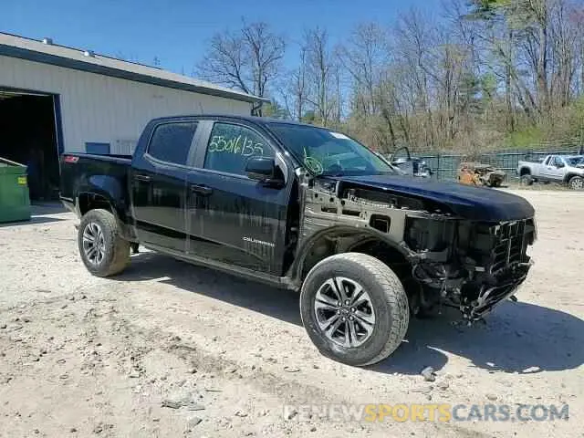 14 Фотография поврежденного автомобиля 1GCGTDEN2M1112641 CHEVROLET COLORADO 2021