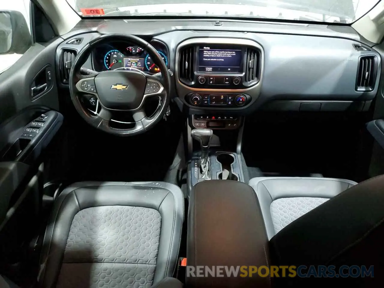 8 Фотография поврежденного автомобиля 1GCGTDEN2M1112641 CHEVROLET COLORADO 2021