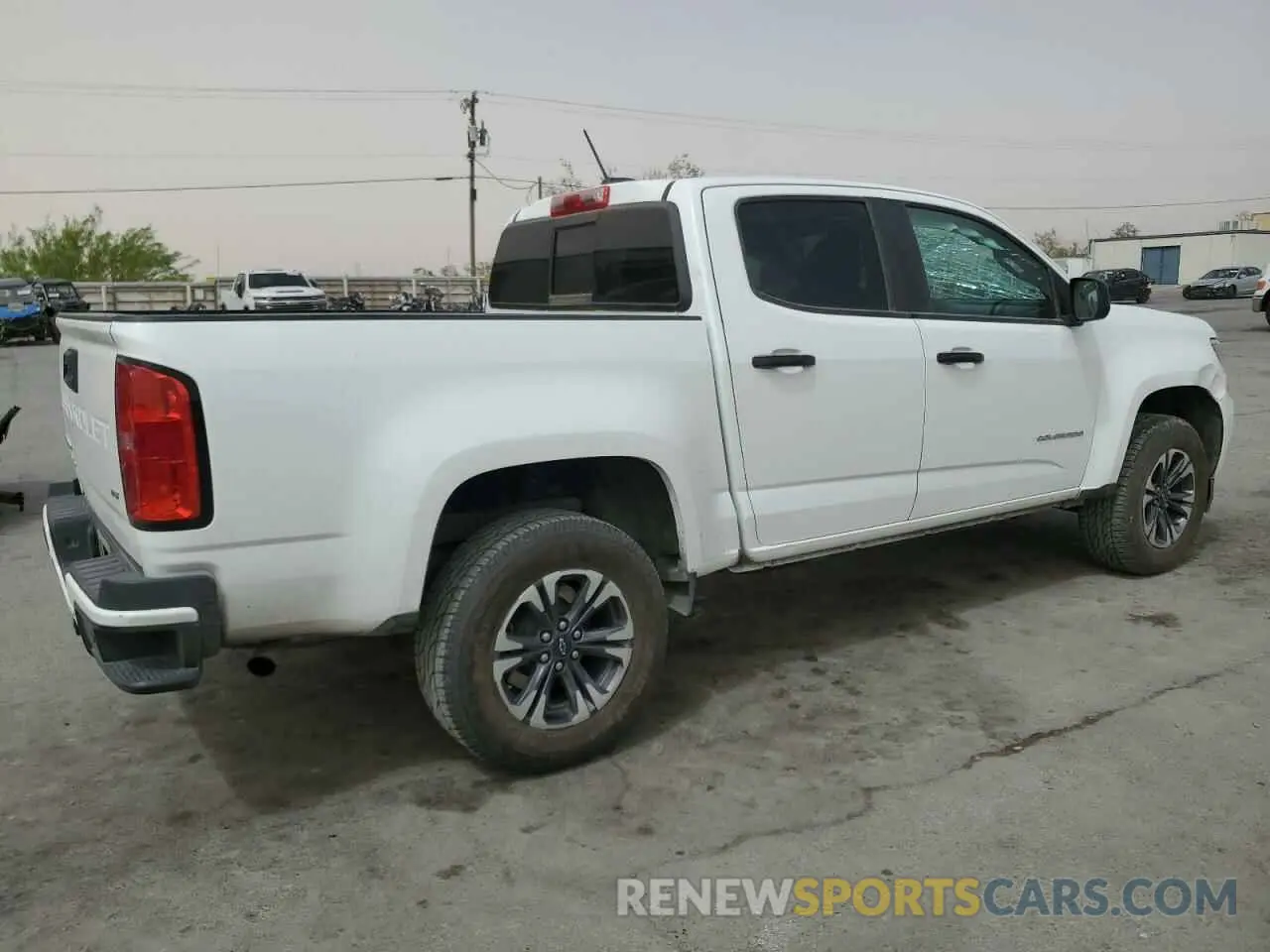 3 Photograph of a damaged car 1GCGTDEN2M1116950 CHEVROLET COLORADO 2021