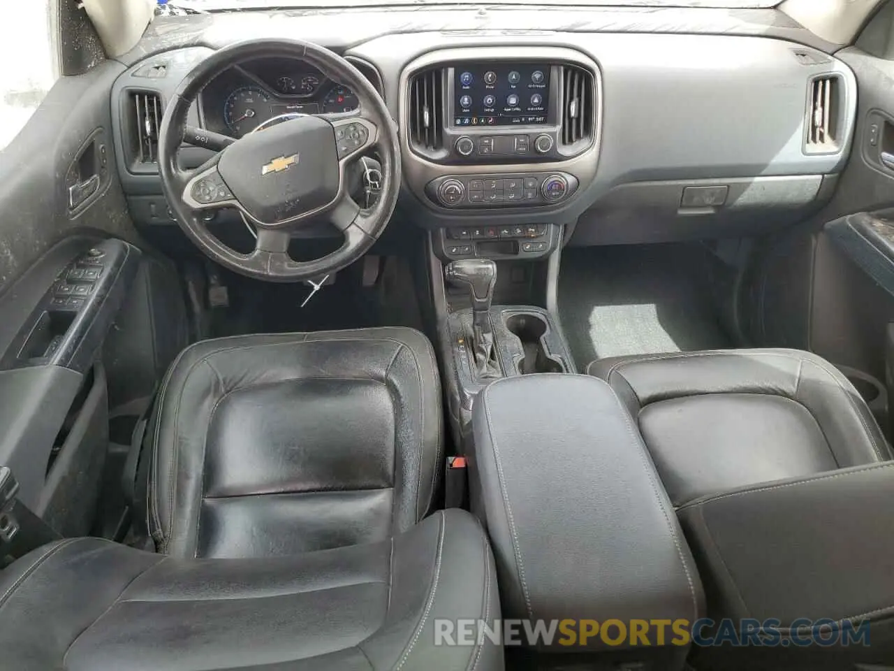 8 Photograph of a damaged car 1GCGTDEN2M1116950 CHEVROLET COLORADO 2021
