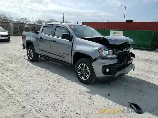 13 Photograph of a damaged car 1GCGTDEN2M1195472 CHEVROLET COLORADO 2021