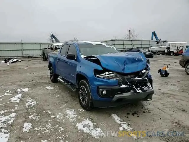 10 Photograph of a damaged car 1GCGTDEN4M1258409 CHEVROLET COLORADO 2021