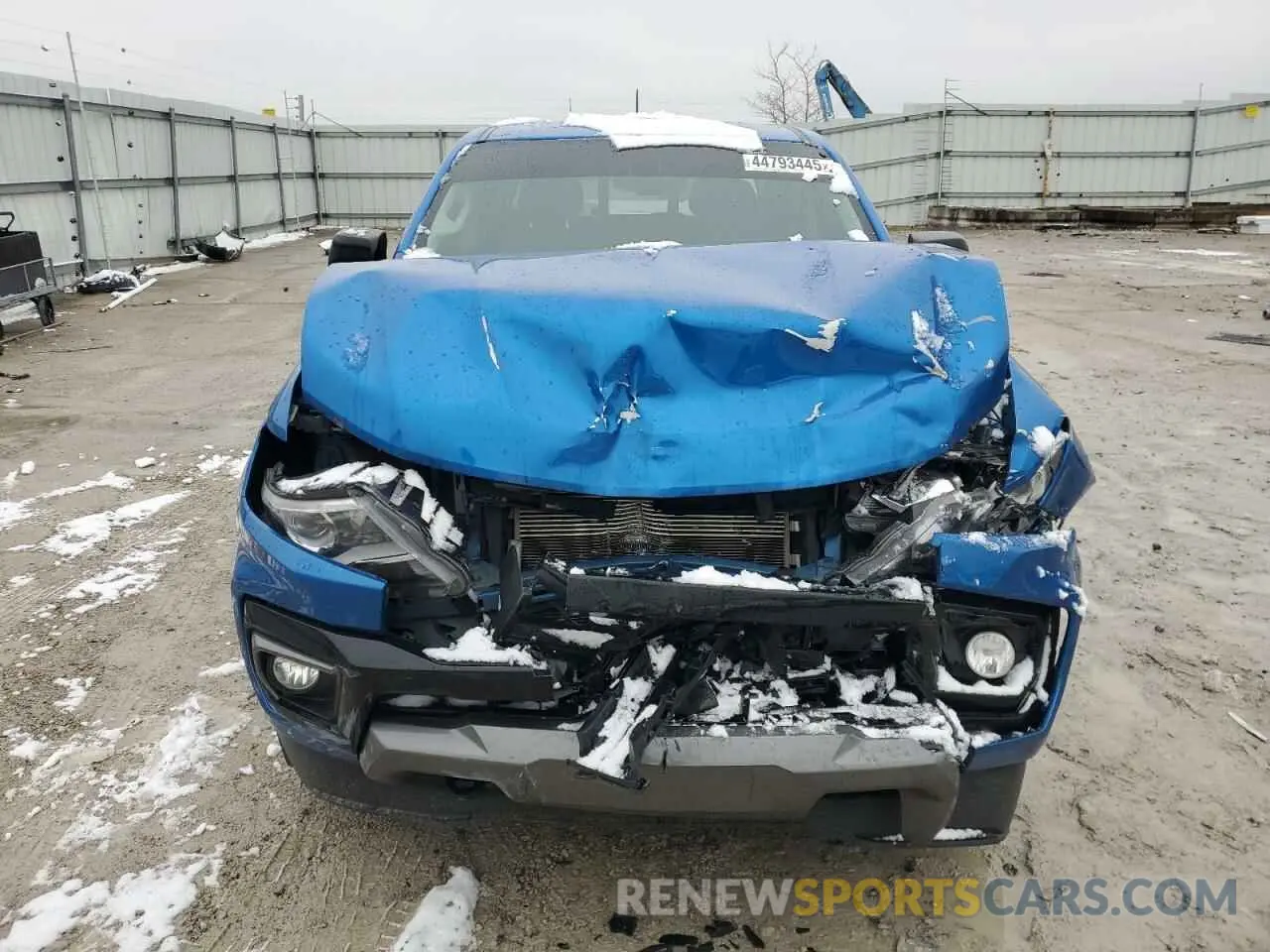 5 Photograph of a damaged car 1GCGTDEN4M1258409 CHEVROLET COLORADO 2021