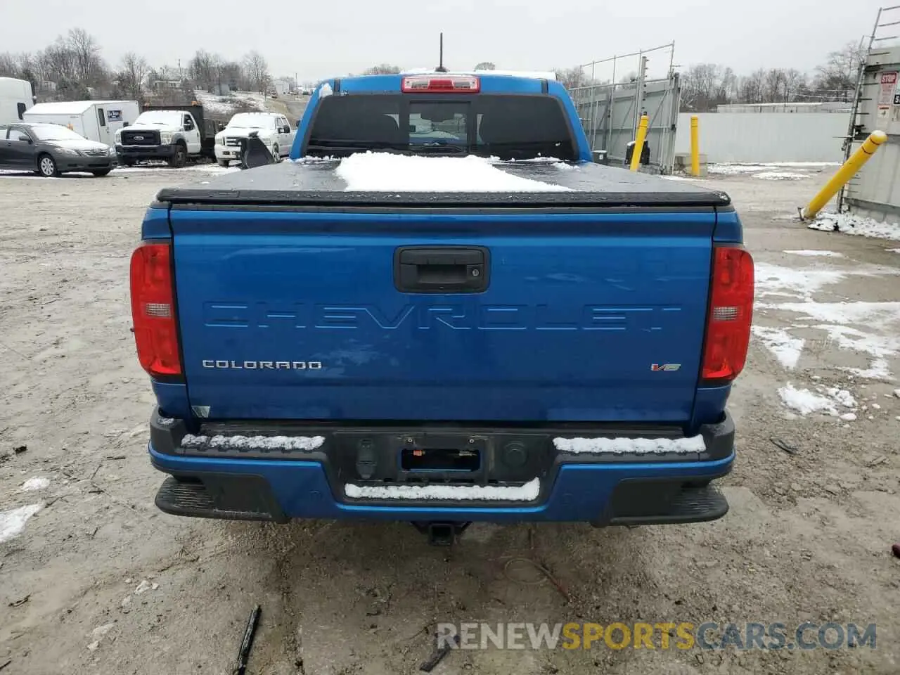 6 Photograph of a damaged car 1GCGTDEN4M1258409 CHEVROLET COLORADO 2021