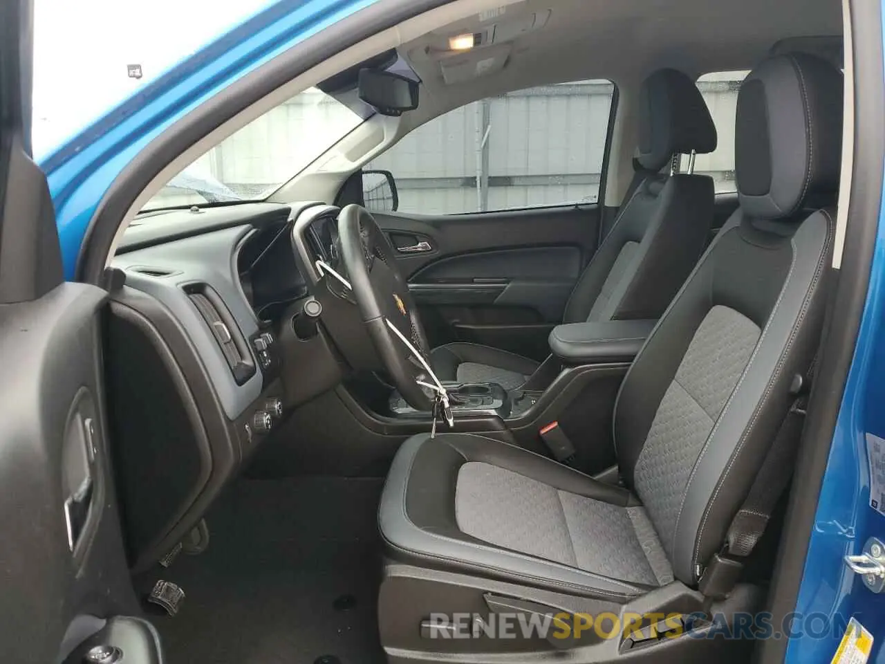 7 Photograph of a damaged car 1GCGTDEN4M1258409 CHEVROLET COLORADO 2021