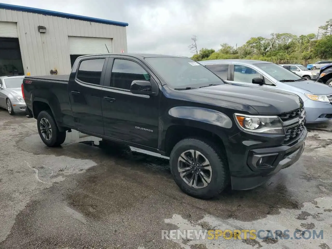 4 Photograph of a damaged car 1GCGTDEN8M1245226 CHEVROLET COLORADO 2021