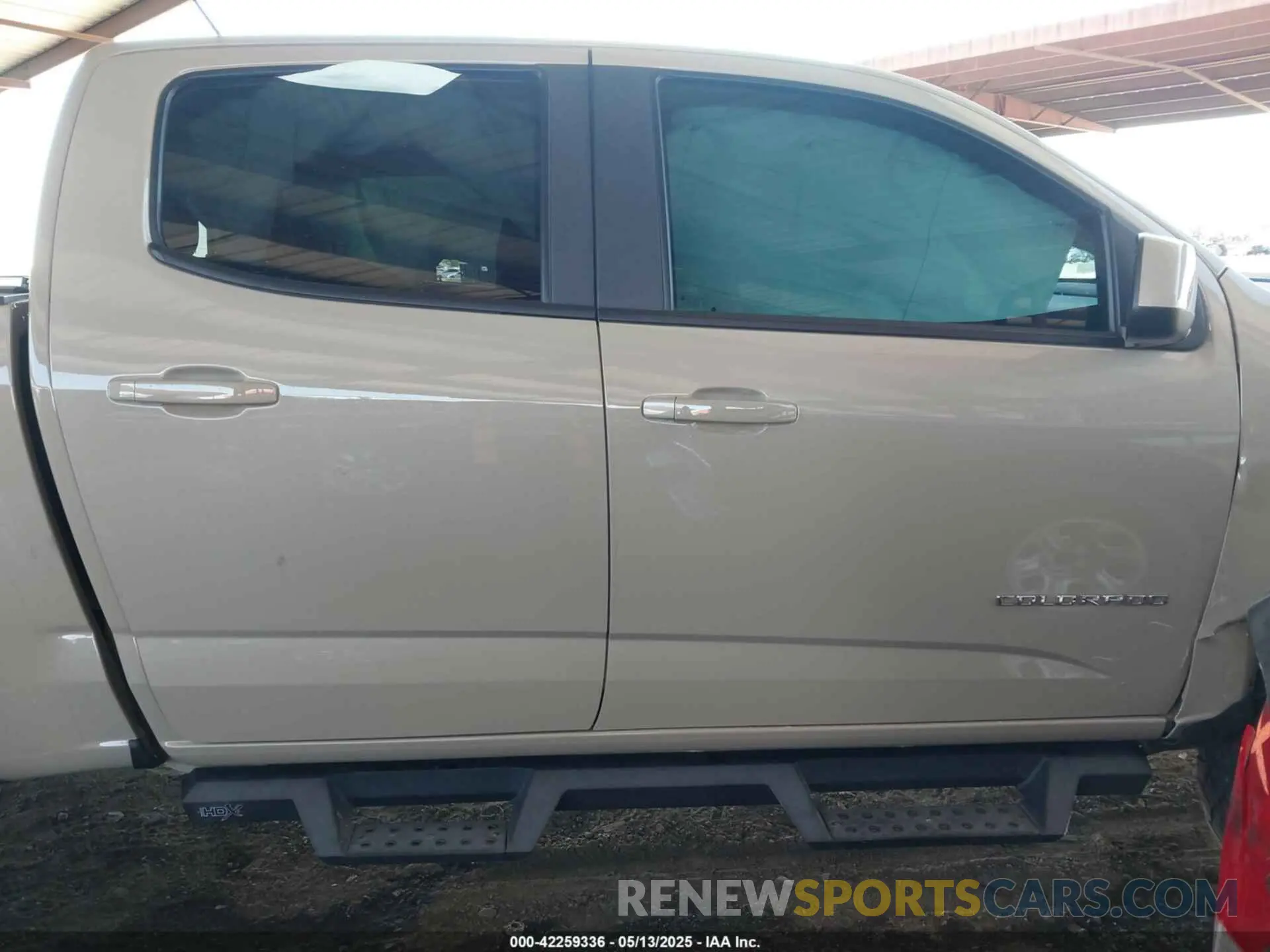 13 Photograph of a damaged car 1GCGTEEN5M1254987 CHEVROLET COLORADO 2021