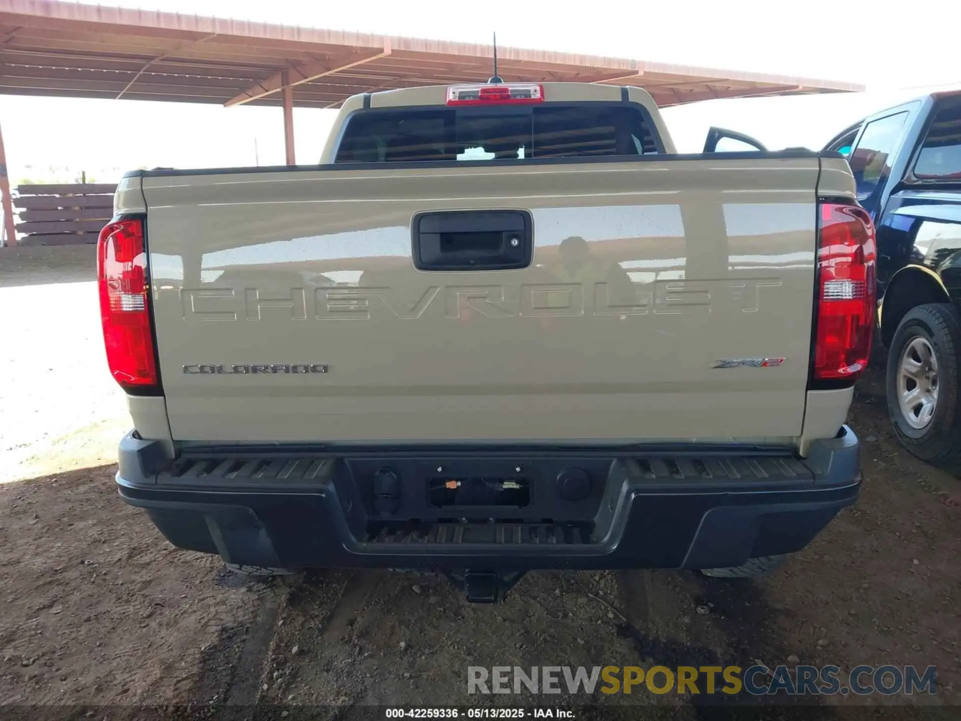 16 Photograph of a damaged car 1GCGTEEN5M1254987 CHEVROLET COLORADO 2021