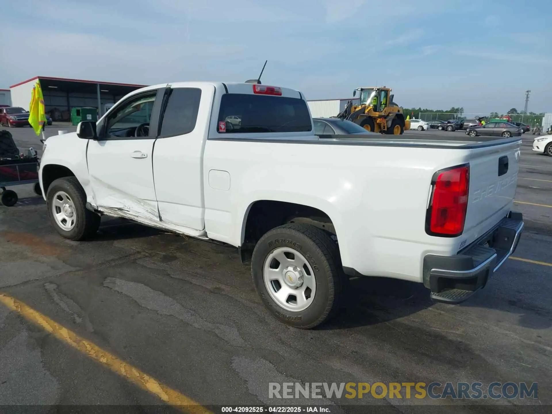 3 Photograph of a damaged car 1GCHSBEA0M1198797 CHEVROLET COLORADO 2021