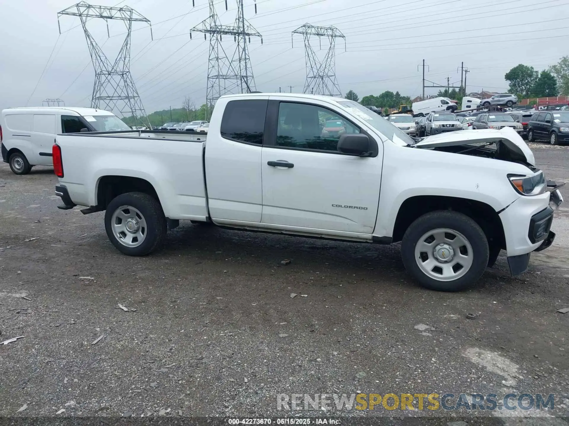 14 Photograph of a damaged car 1GCHSBEA9M1104836 CHEVROLET COLORADO 2021
