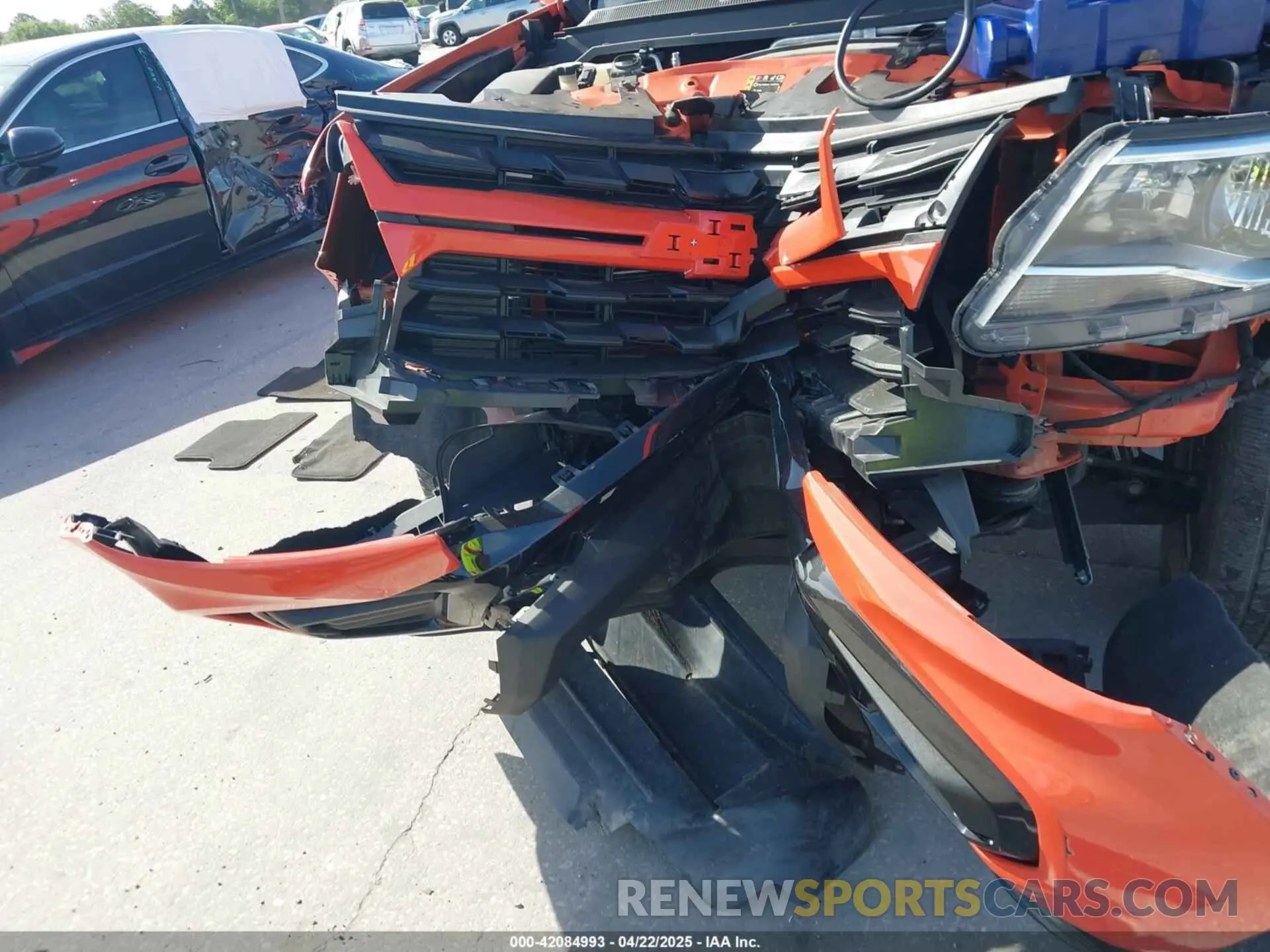 5 Photograph of a damaged car 1GCHSBEA9M1154037 CHEVROLET COLORADO 2021