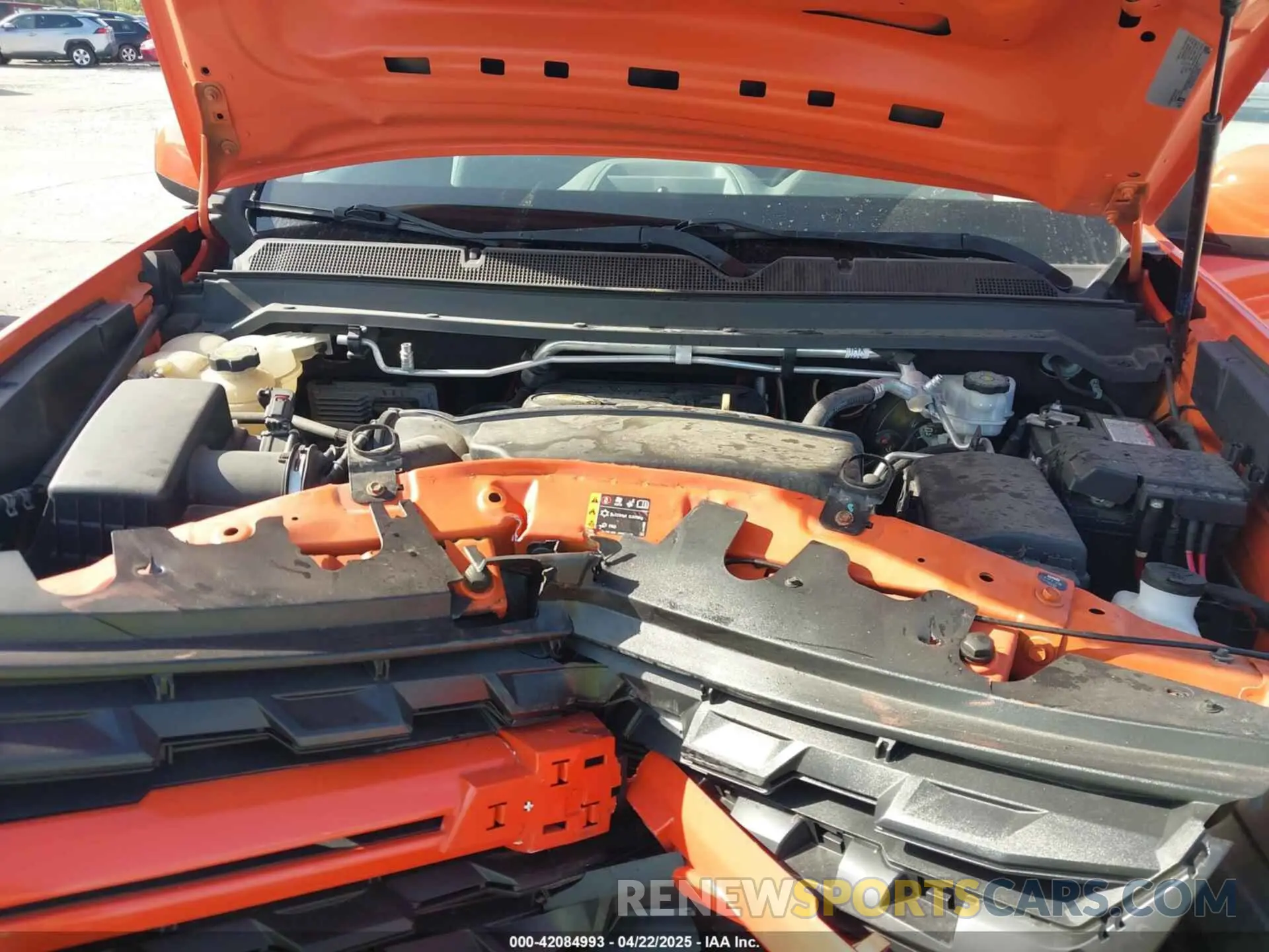 9 Photograph of a damaged car 1GCHSBEA9M1154037 CHEVROLET COLORADO 2021