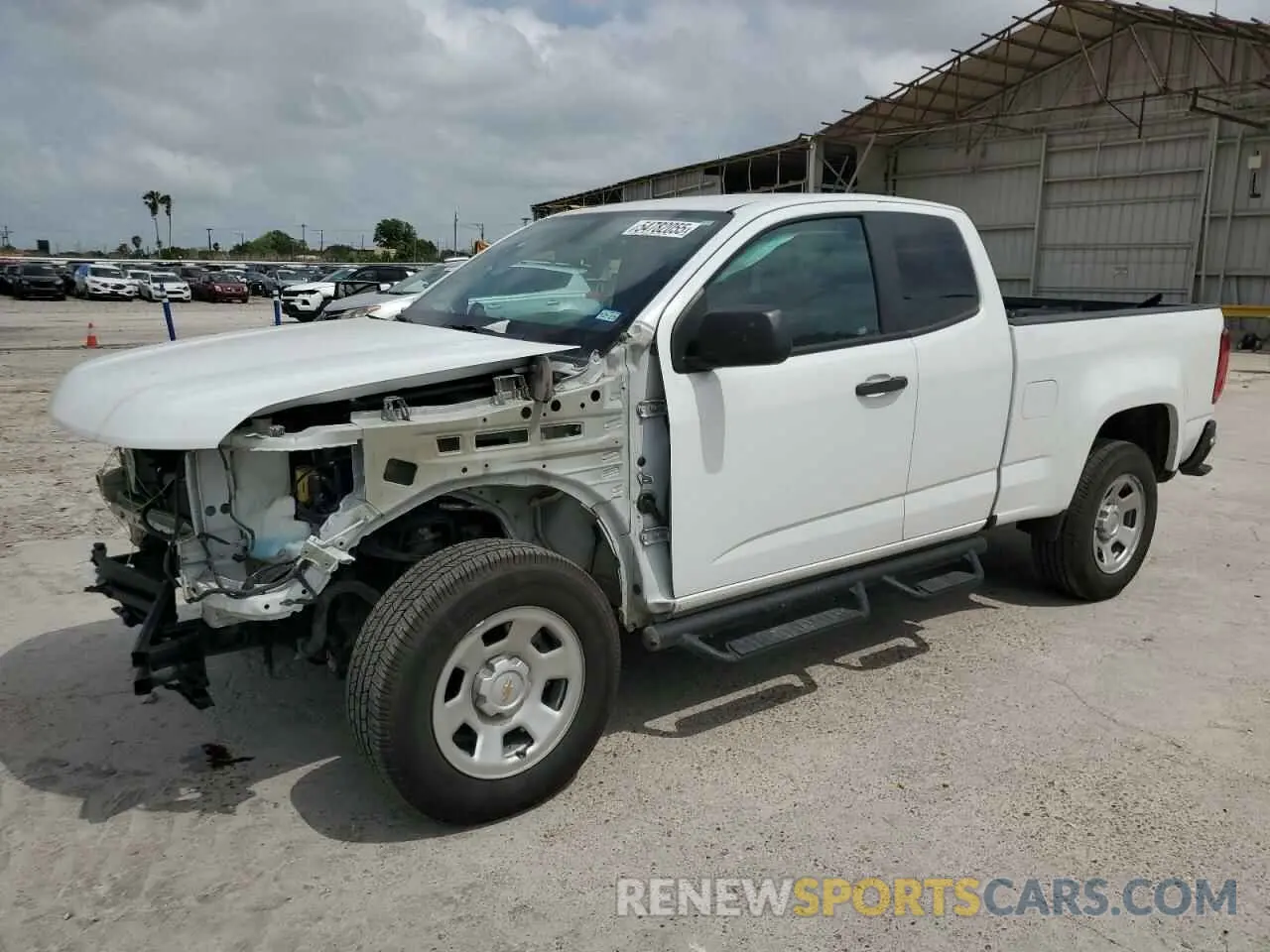 1 Фотография поврежденного автомобиля 1GCHSBEN2M1236355 CHEVROLET COLORADO 2021