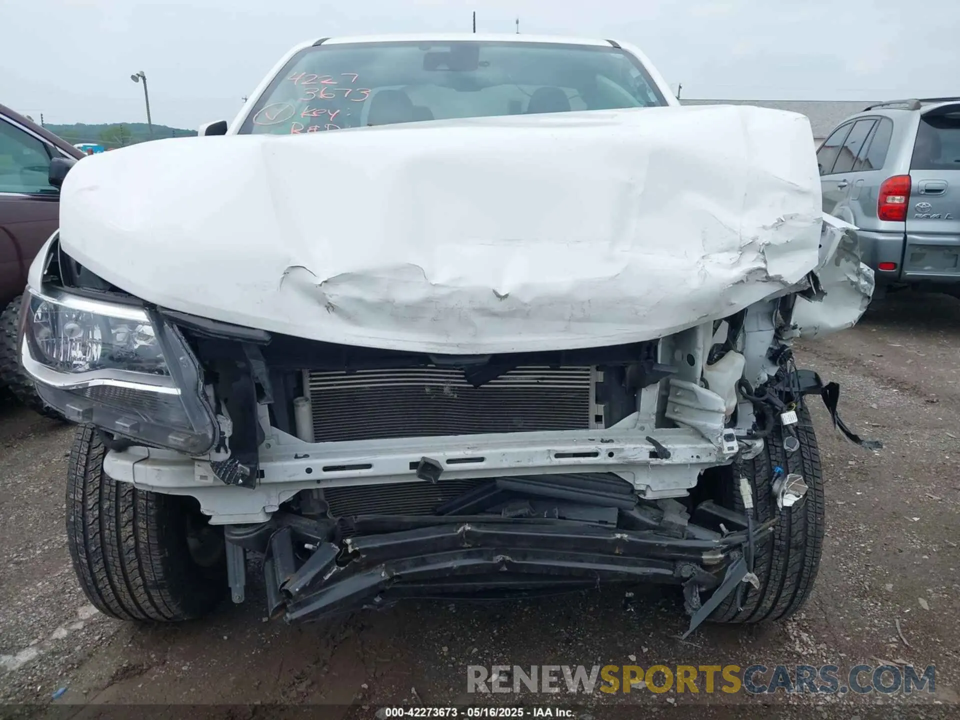 12 Фотография поврежденного автомобиля 1GCHSCEA0M1203146 CHEVROLET COLORADO 2021