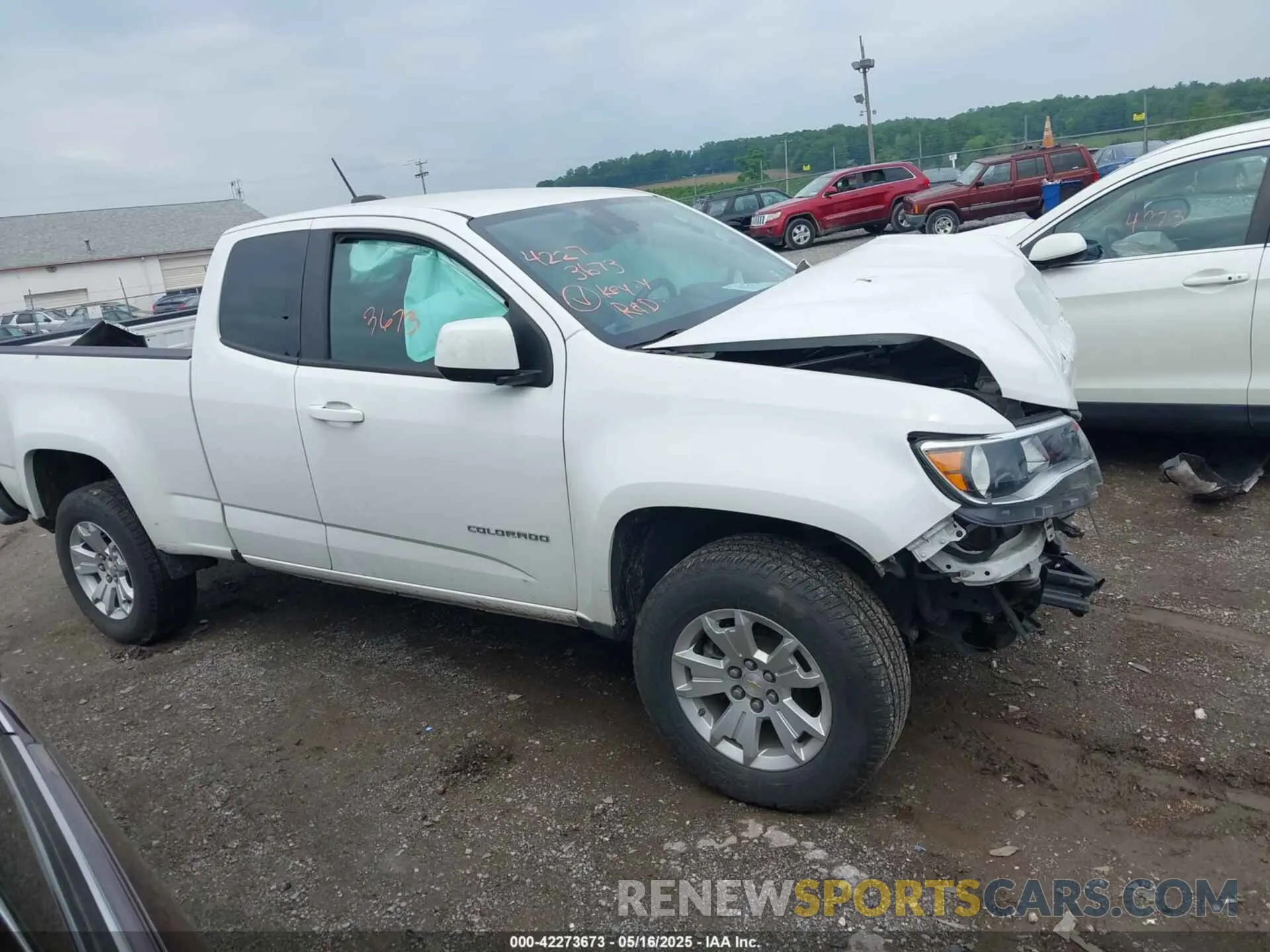 13 Фотография поврежденного автомобиля 1GCHSCEA0M1203146 CHEVROLET COLORADO 2021