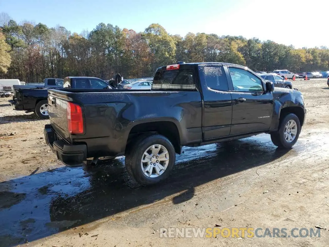 3 Фотография поврежденного автомобиля 1GCHSCEA0M1258454 CHEVROLET COLORADO 2021