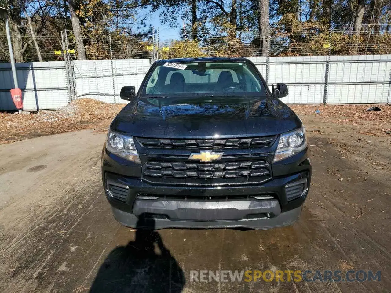 5 Фотография поврежденного автомобиля 1GCHSCEA0M1258454 CHEVROLET COLORADO 2021