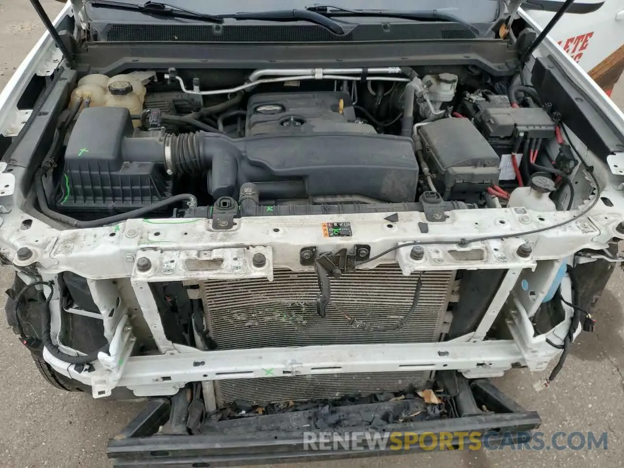 11 Photograph of a damaged car 1GCHSCEA1M1234681 CHEVROLET COLORADO 2021