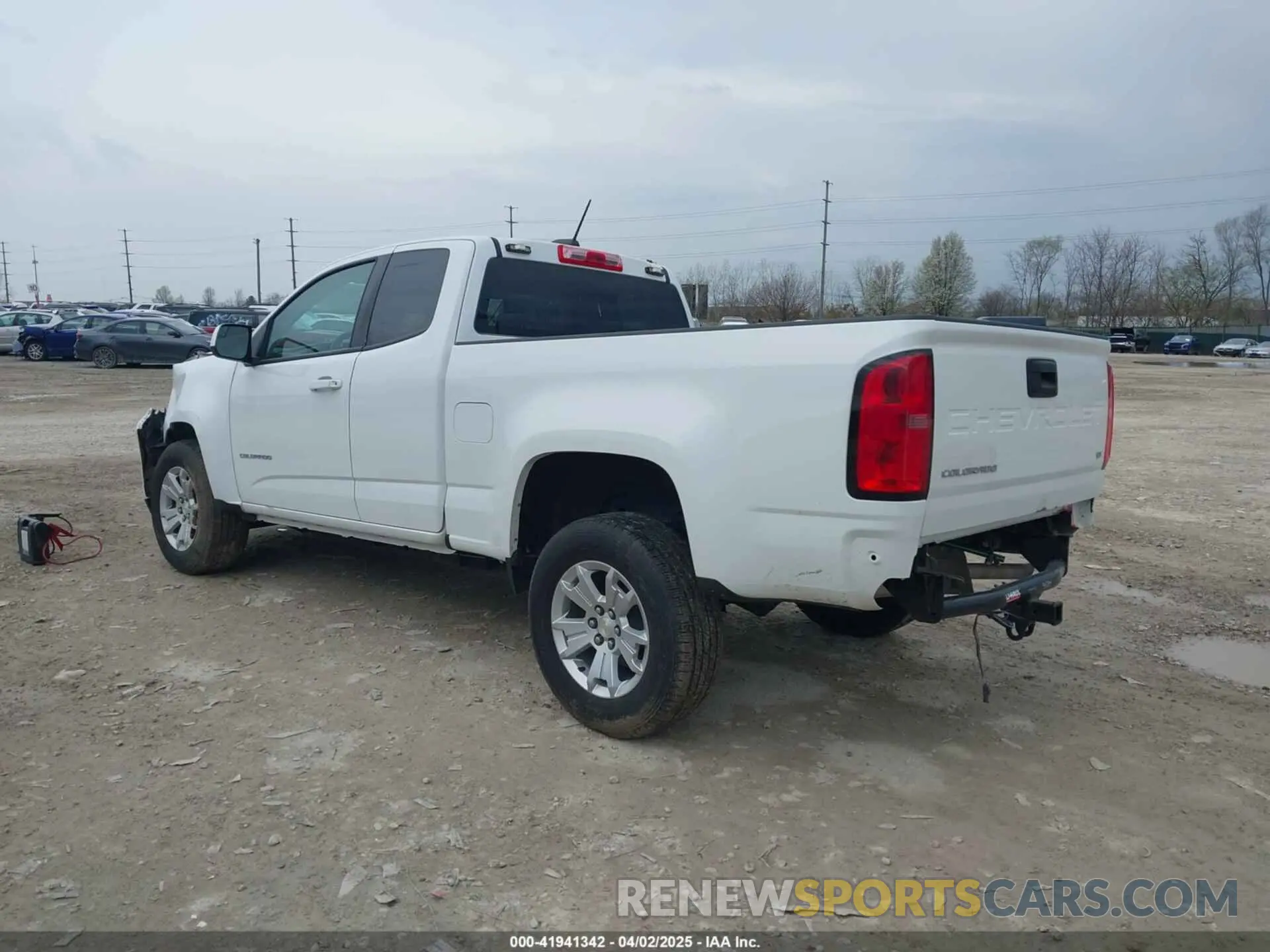 3 Фотография поврежденного автомобиля 1GCHSCEA2M1223253 CHEVROLET COLORADO 2021