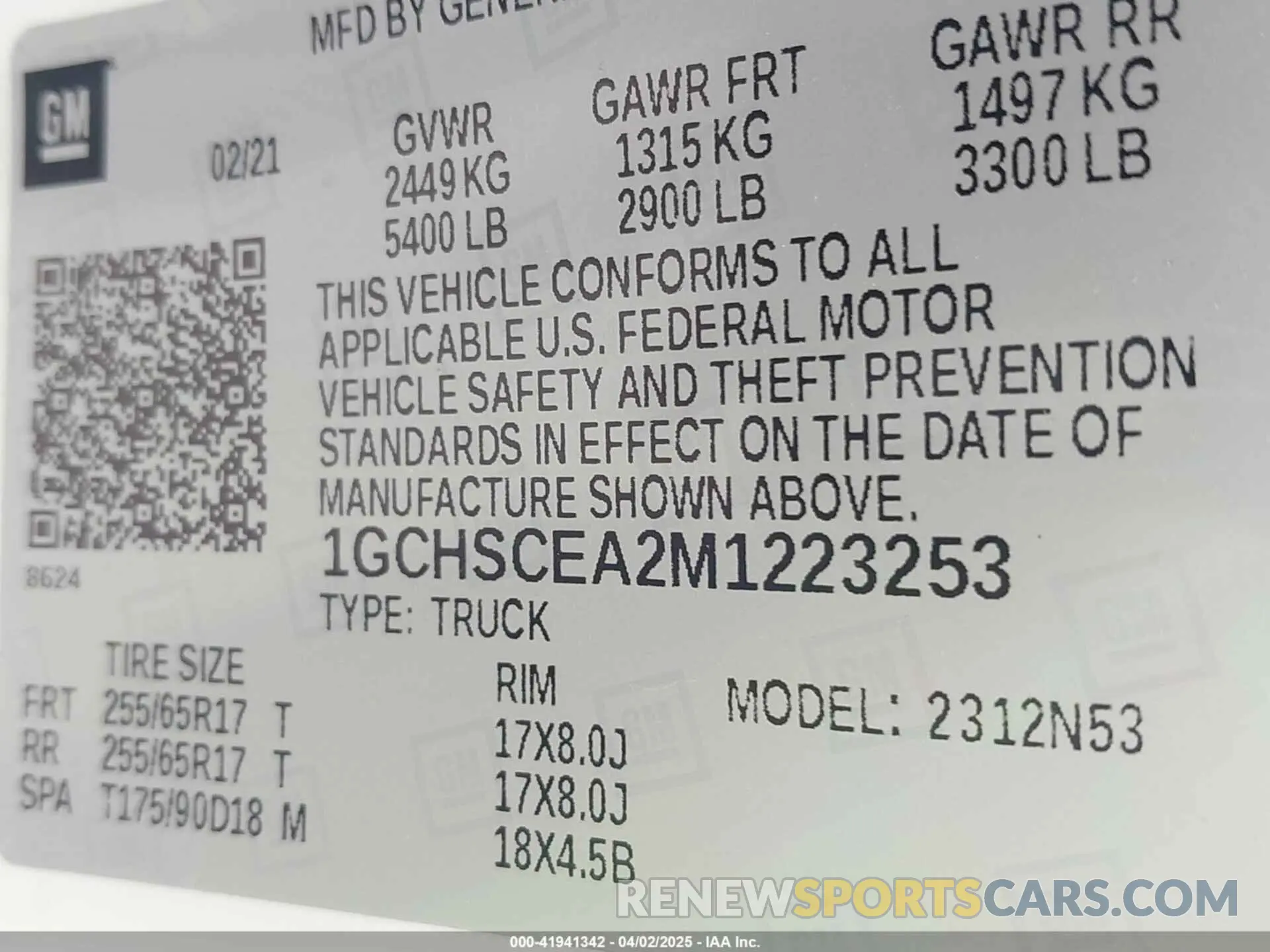9 Фотография поврежденного автомобиля 1GCHSCEA2M1223253 CHEVROLET COLORADO 2021