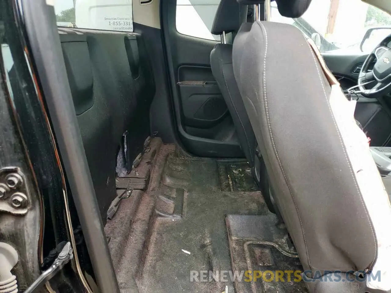 10 Фотография поврежденного автомобиля 1GCHSCEA2M1277989 CHEVROLET COLORADO 2021