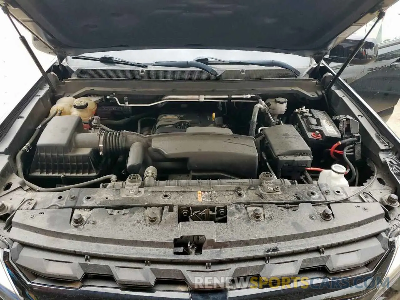 11 Фотография поврежденного автомобиля 1GCHSCEA2M1277989 CHEVROLET COLORADO 2021