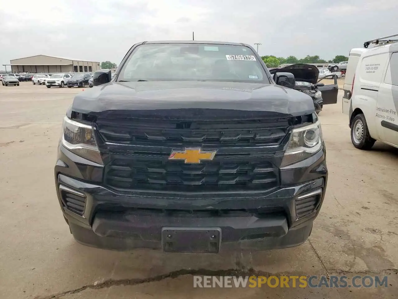 5 Фотография поврежденного автомобиля 1GCHSCEA2M1277989 CHEVROLET COLORADO 2021