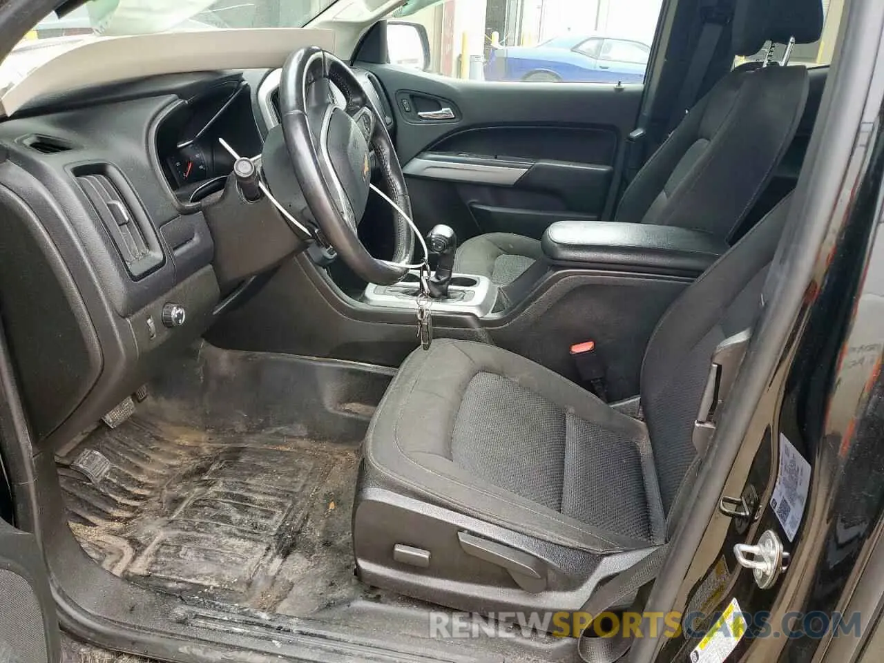 7 Фотография поврежденного автомобиля 1GCHSCEA2M1277989 CHEVROLET COLORADO 2021