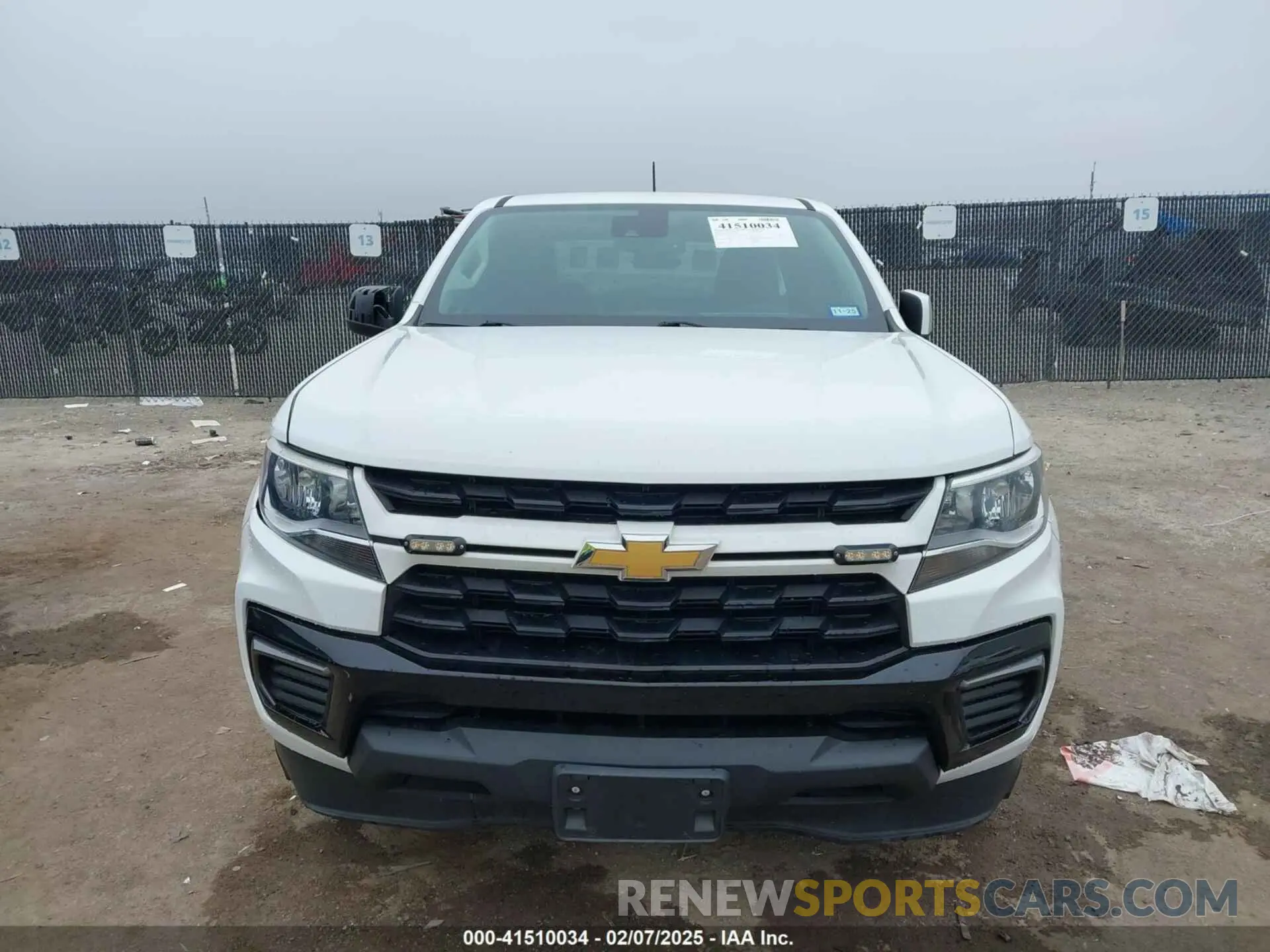 12 Фотография поврежденного автомобиля 1GCHSCEA4M1251331 CHEVROLET COLORADO 2021