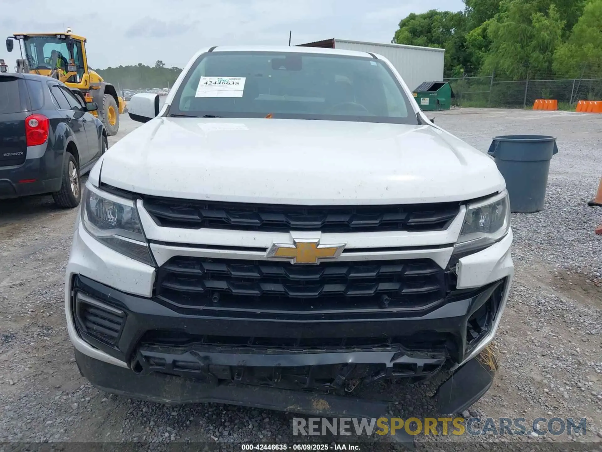 12 Photograph of a damaged car 1GCHSCEA6M1229394 CHEVROLET COLORADO 2021