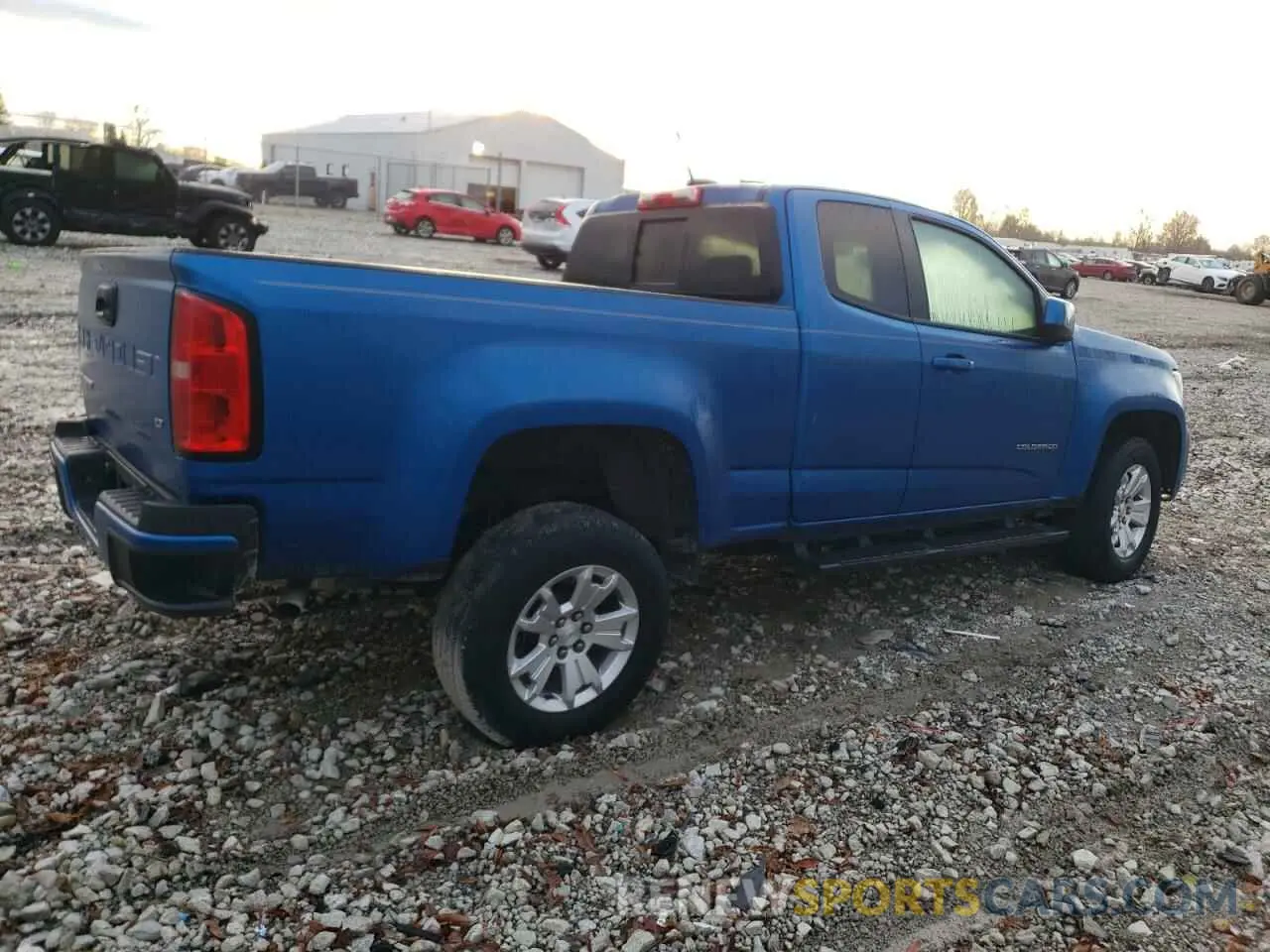 3 Photograph of a damaged car 1GCHSCEA7M1123021 CHEVROLET COLORADO 2021