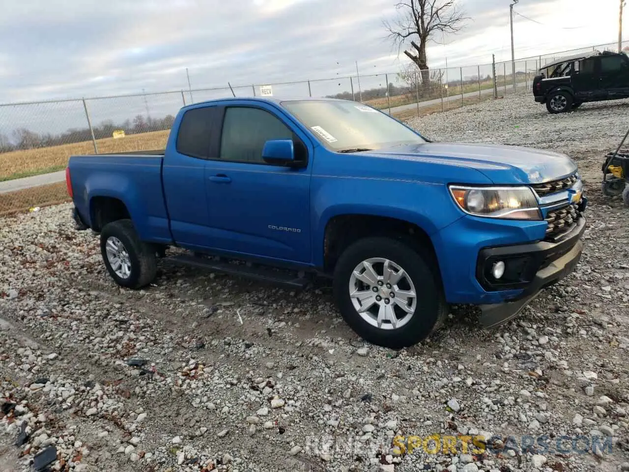 4 Photograph of a damaged car 1GCHSCEA7M1123021 CHEVROLET COLORADO 2021