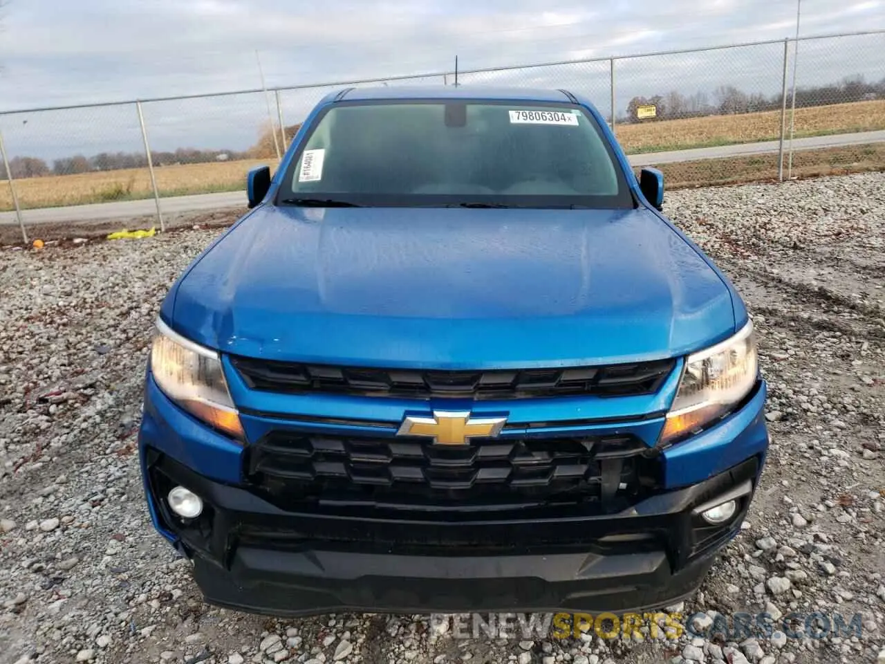 5 Photograph of a damaged car 1GCHSCEA7M1123021 CHEVROLET COLORADO 2021