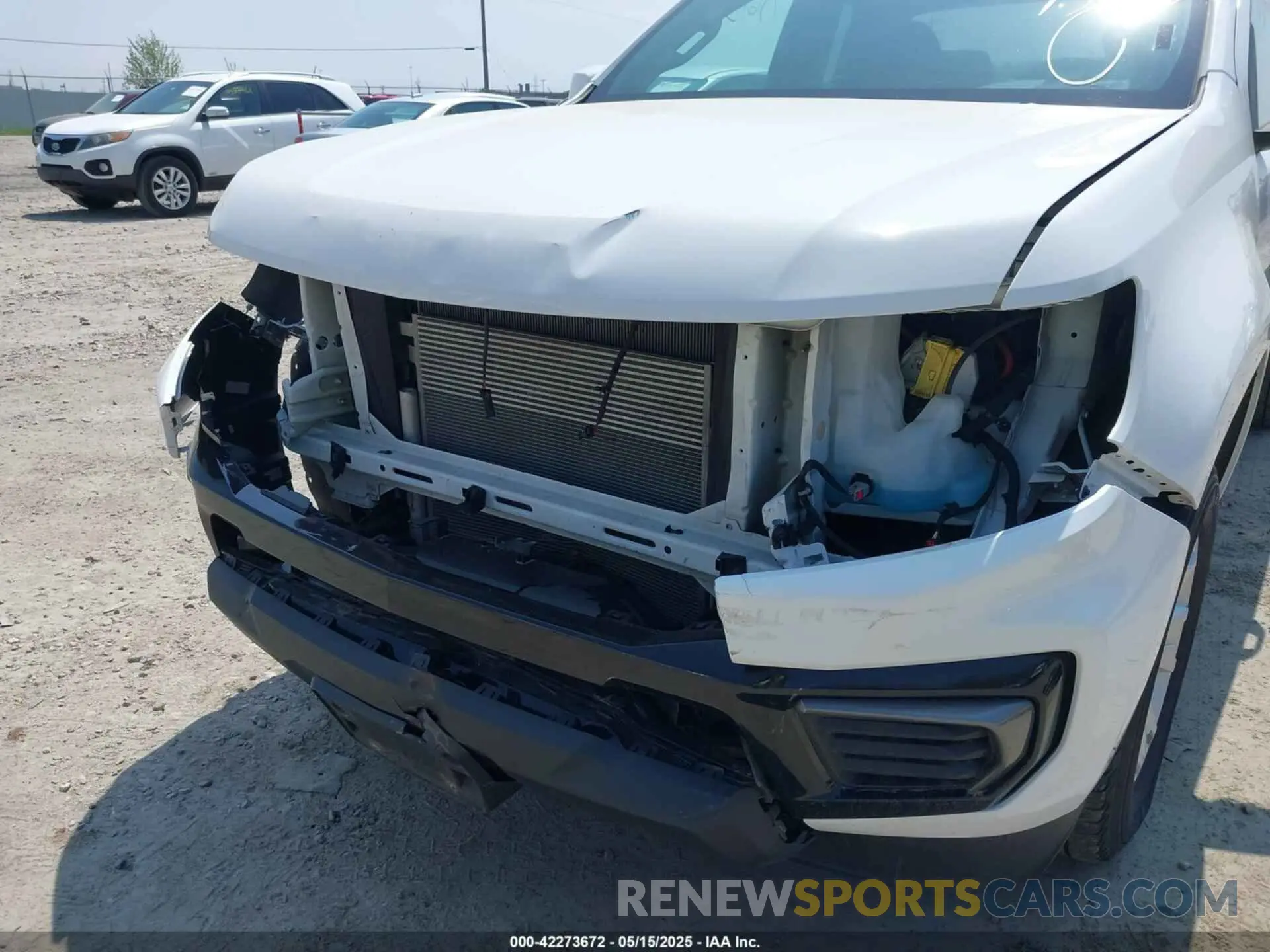 6 Photograph of a damaged car 1GCHSCEA8M1205131 CHEVROLET COLORADO 2021