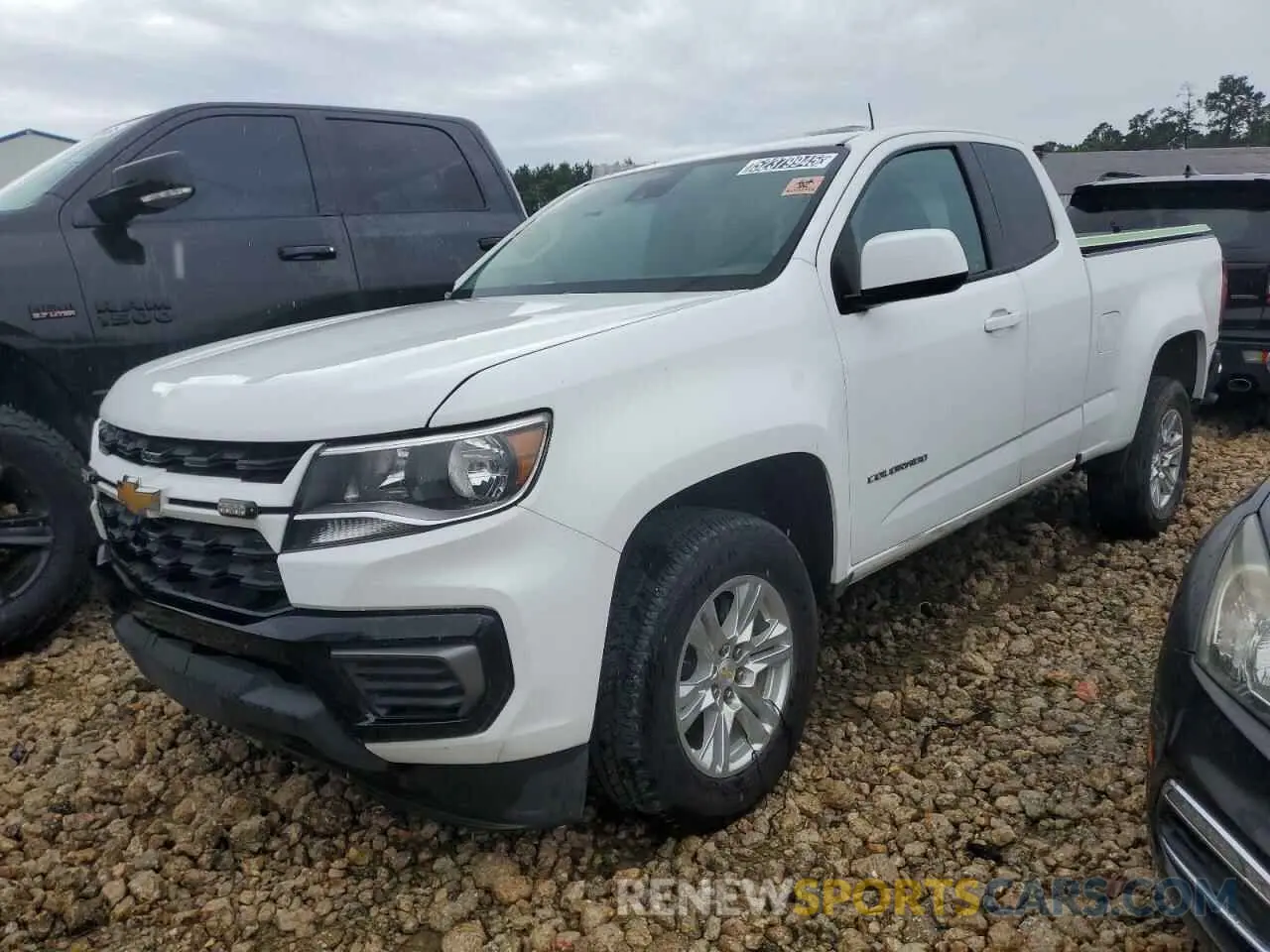 1 Фотография поврежденного автомобиля 1GCHSCEA8M1239683 CHEVROLET COLORADO 2021