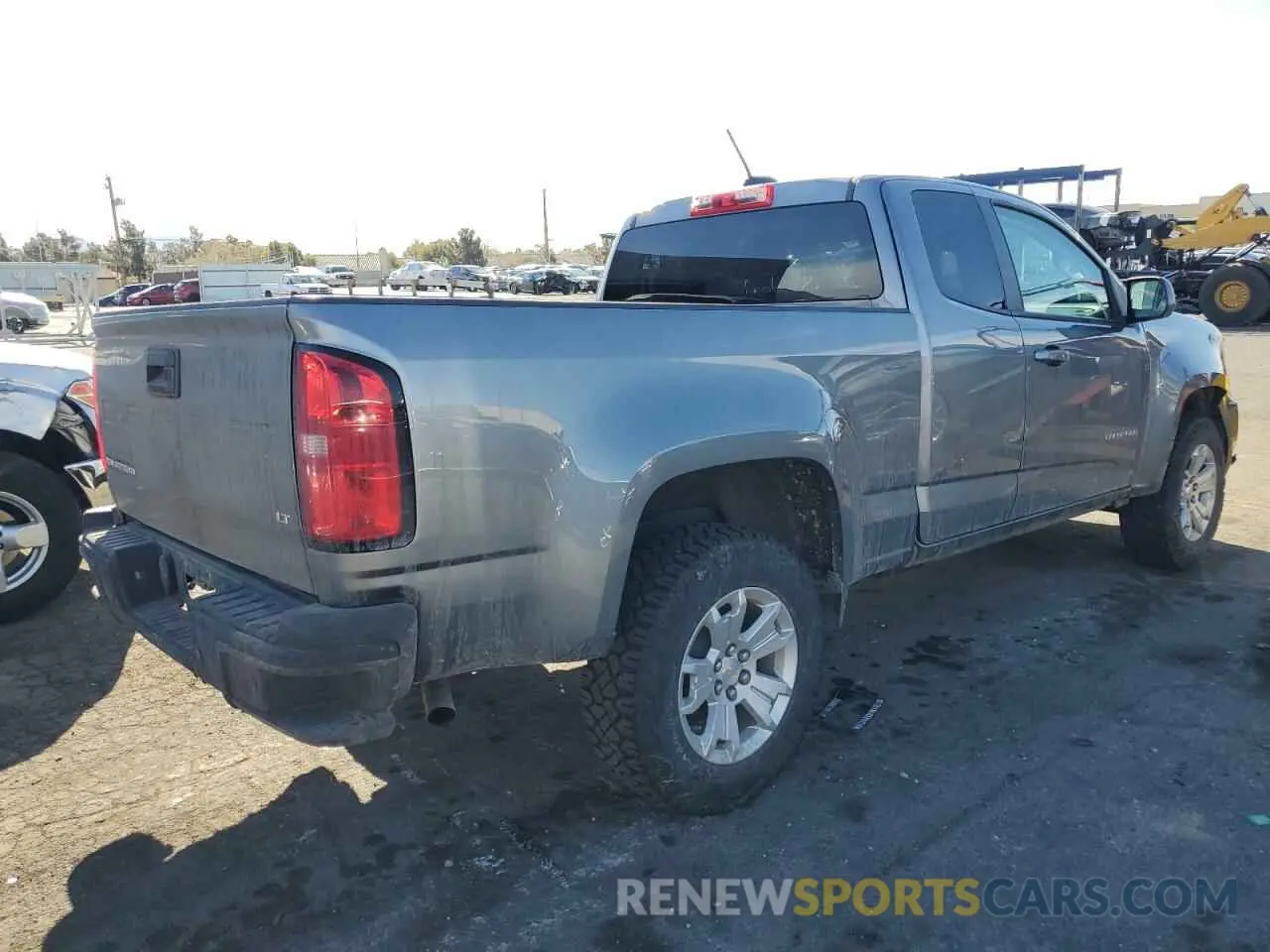3 Photograph of a damaged car 1GCHSCEA8M1288706 CHEVROLET COLORADO 2021